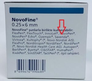 novofine iğne ucu